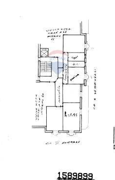 Pianta 2D - Four-room apartment Via Catania
 
284, Adrano - floor plans 1
