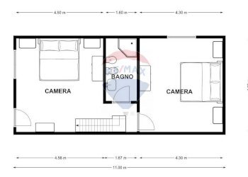 Pianta 2D - Casa semi indipendente Pian Camuno - foto 28