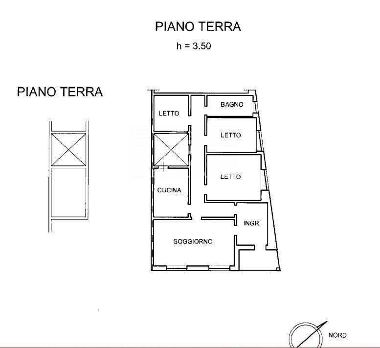 Foto 24 - Casa indipendente Via Corigliano
 
50, Galatina - planimetria 1