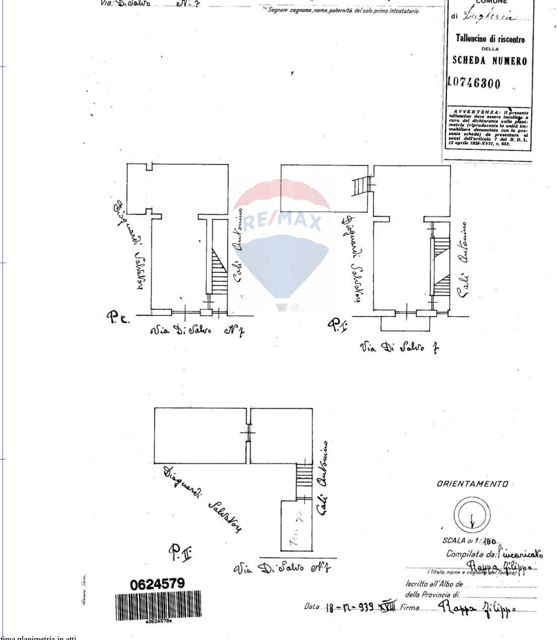 Pianta 2D - Independent house Via Di Salvo
 
33, Bagheria - floor plans 1