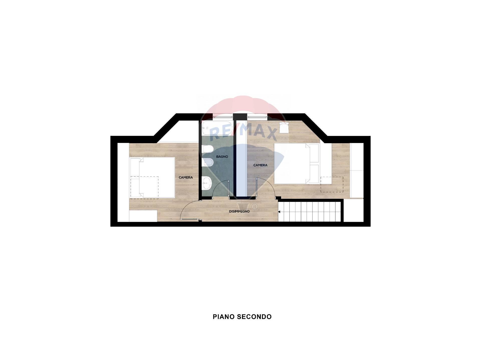 Pianta 2D - Semi-detached Villa VIA VALBELLA
 
5, Gallio - floor plans 1