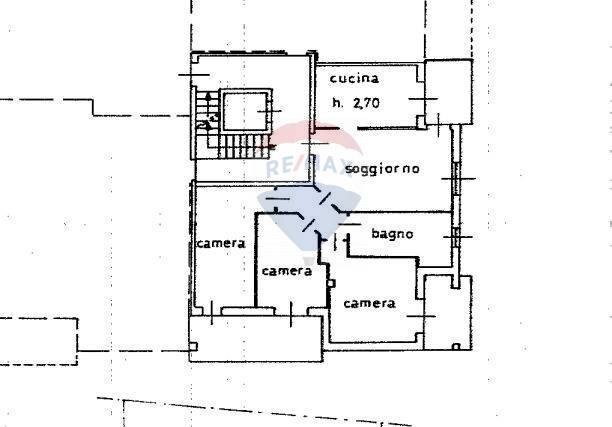 Pianta 2D - Quadrilocale Via del Torchio
 
8, Pella - planimetria 1