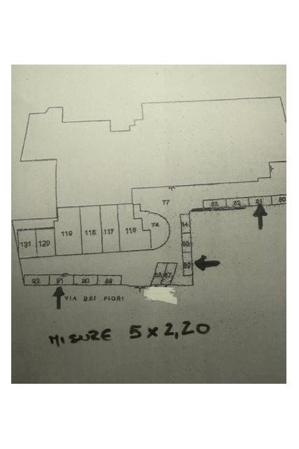 Box corso Europa, Genova - planimetria 1