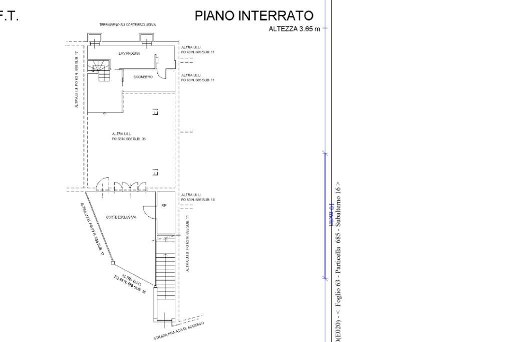 Villa a Schiera Via villanova, Giaveno - planimetria 1