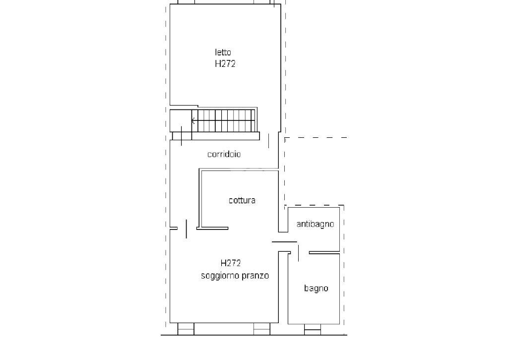 Bilocale Via Arrigona, San Giacomo delle Segnate - planimetria 1