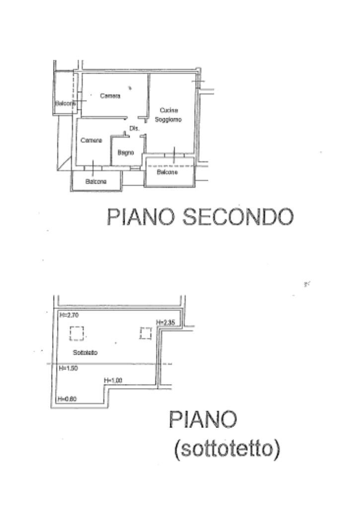 Trilocale Via Sordina, Fusignano - planimetria 1