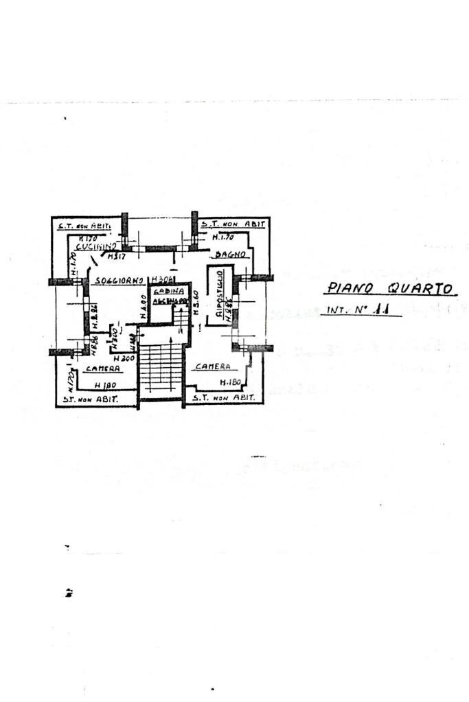 Trilocale Via chavanne, Aosta - planimetria 1