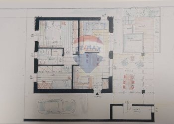 Pianta 2D - Casa indipendente Via Battaglia San Martino, Cuveglio - foto 3