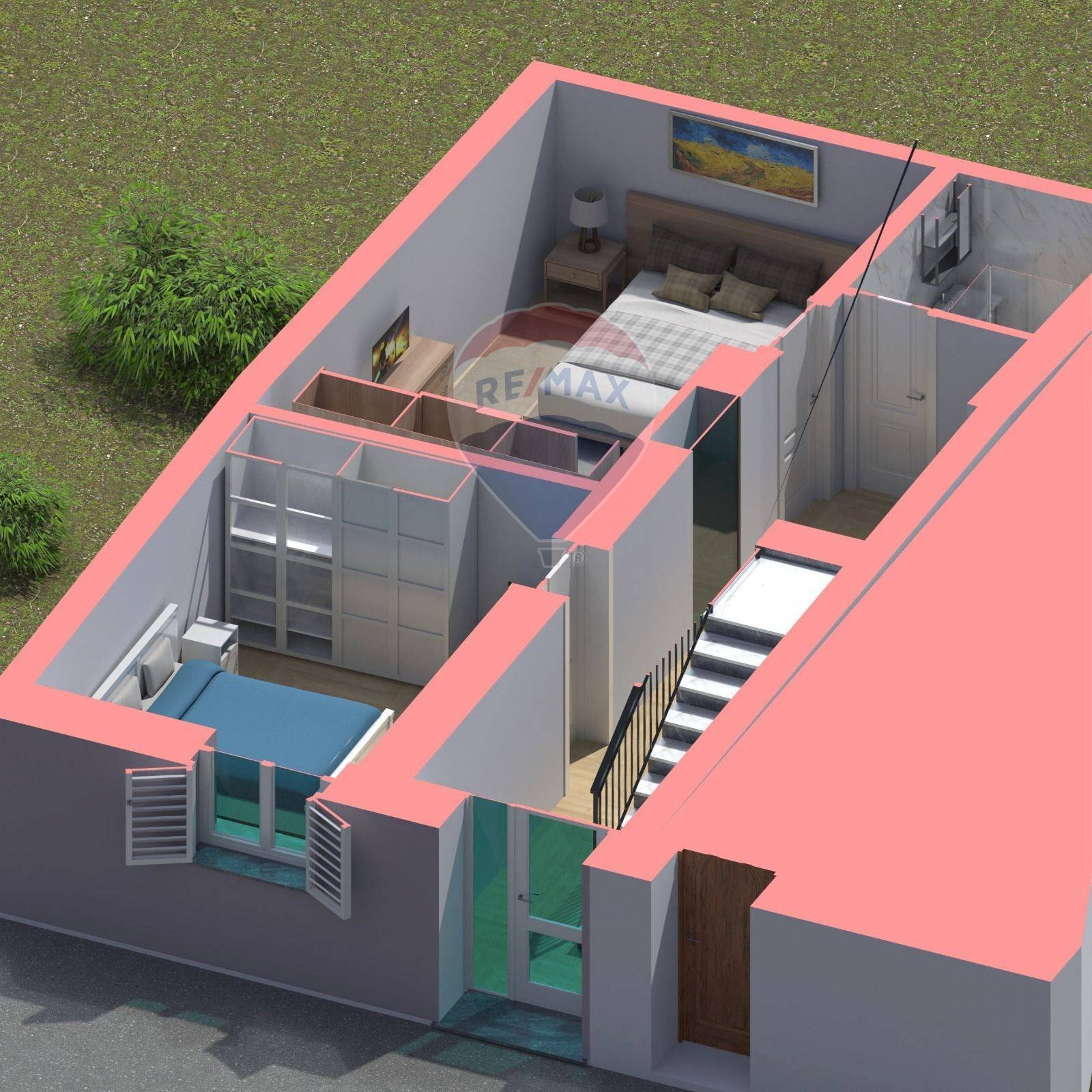 Pianta 3D - Casa indipendente via palermo
611, Catania - foto 3