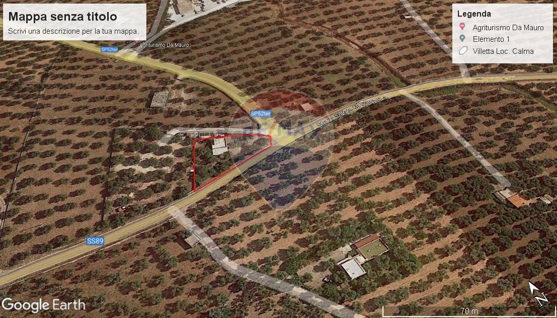 mappa - Villa Località Calma
 
snc, Vieste - floor plans 1