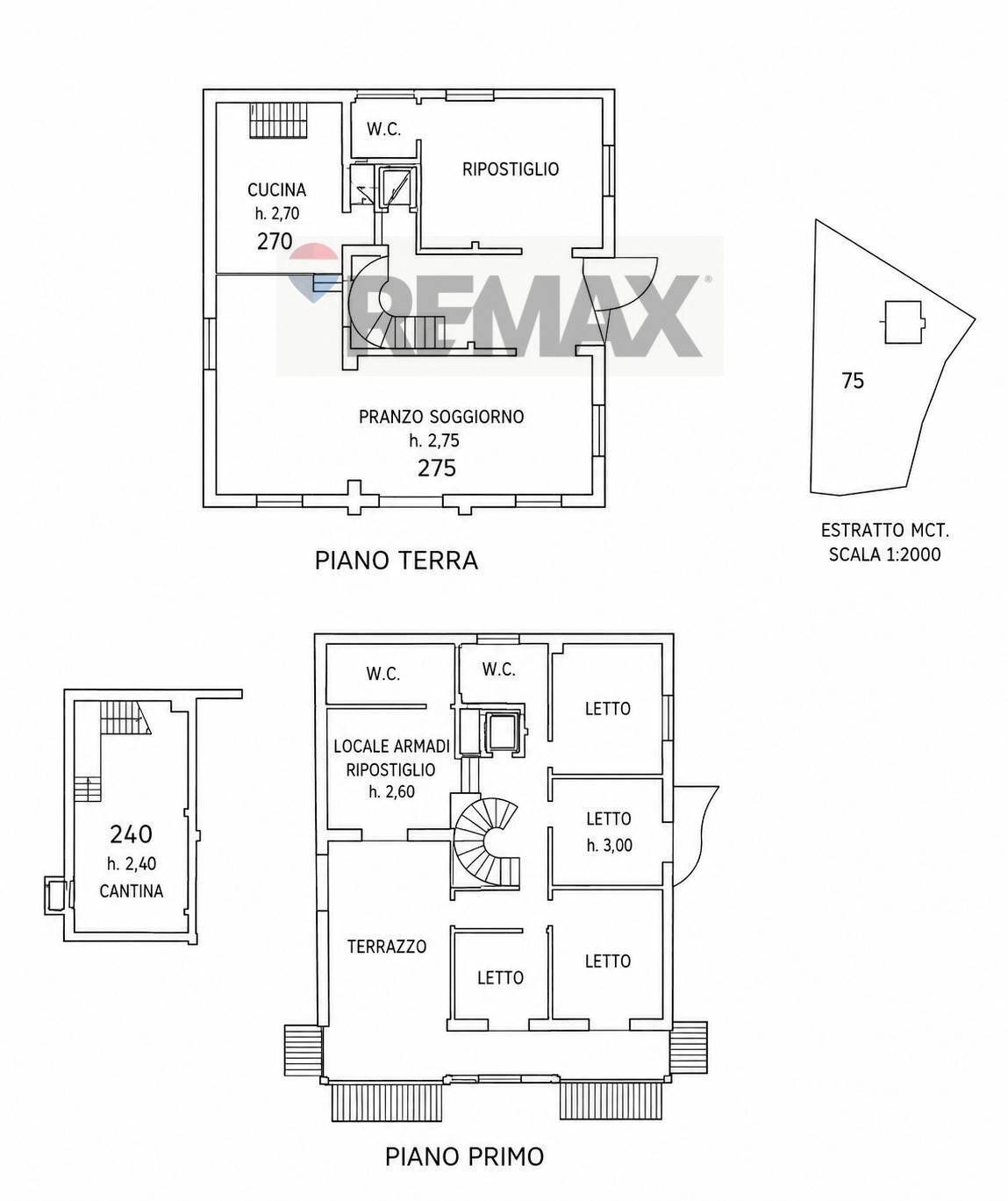 Pianta 2D - Rustic strada Citerna
 
59, Valenza - floor plans 1