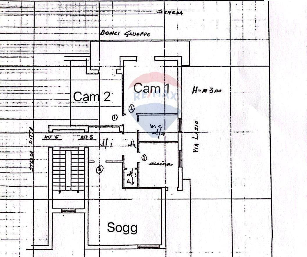 Foto 35 - Three-room apartment via molise
 
2, Aprilia - floor plans 1