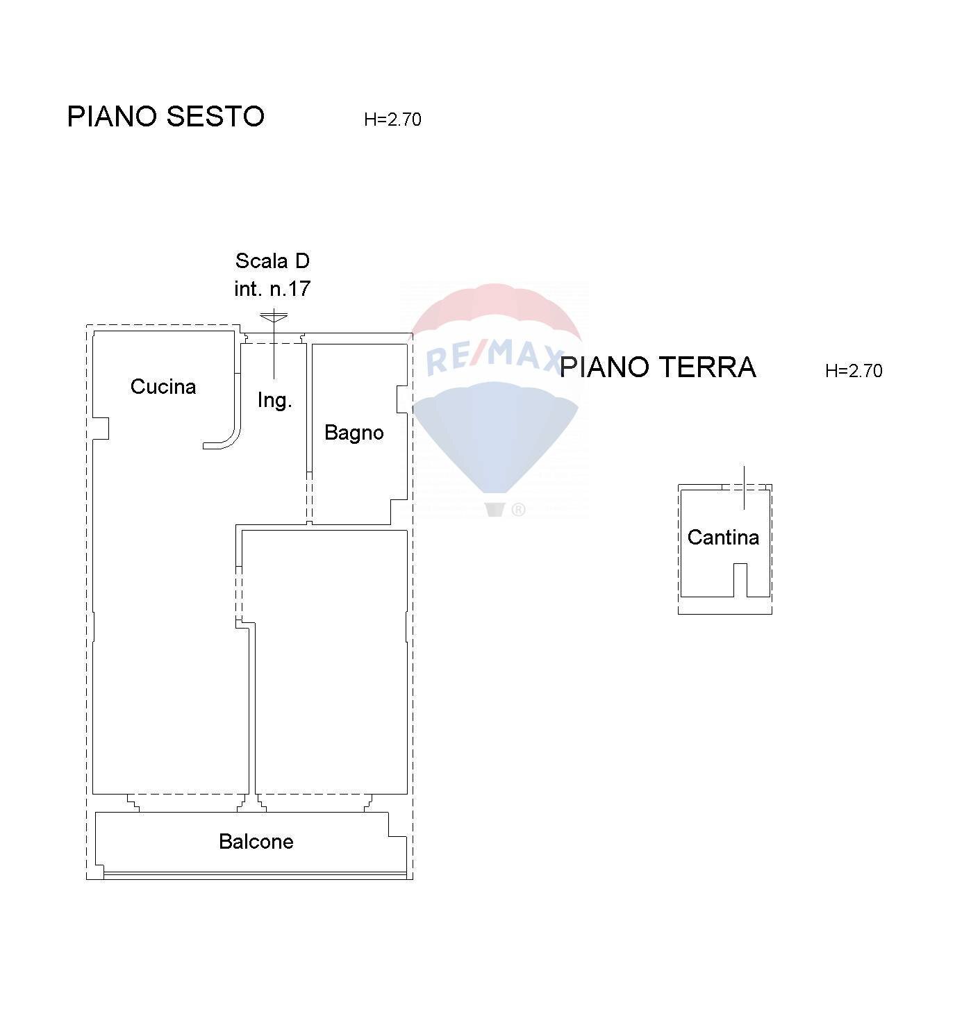Pianta 2D - Two-room apartment VIA STRADIVARI
 
6 D, Aprilia - floor plans 1