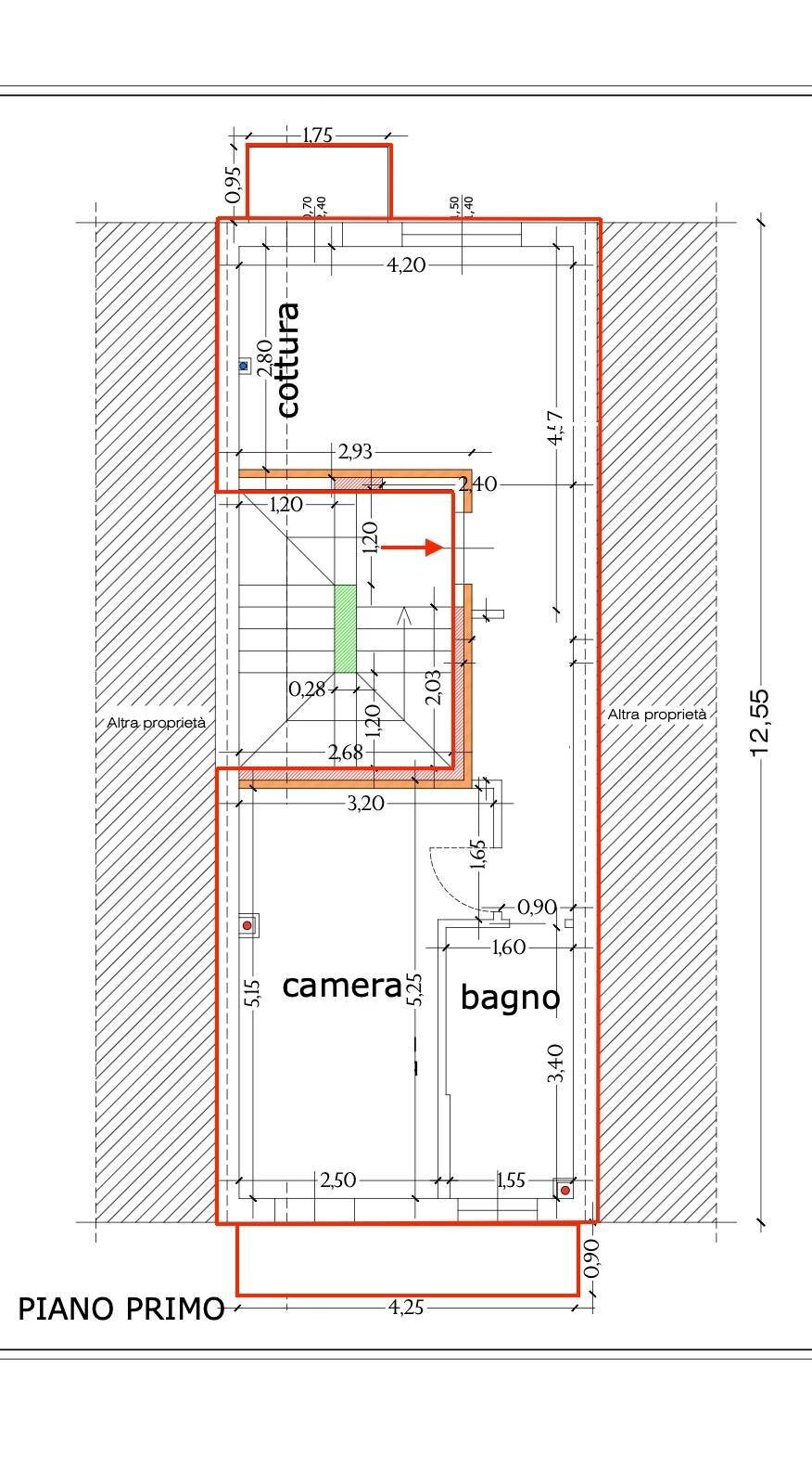 Foto 1 - Bilocale via principe umberto, Porto Sant'Elpidio - planimetria 1