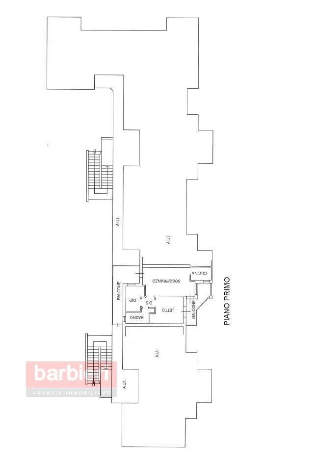 Foto 22 - Trilocale Viale Romagna
 
420, Ravenna - planimetria 1