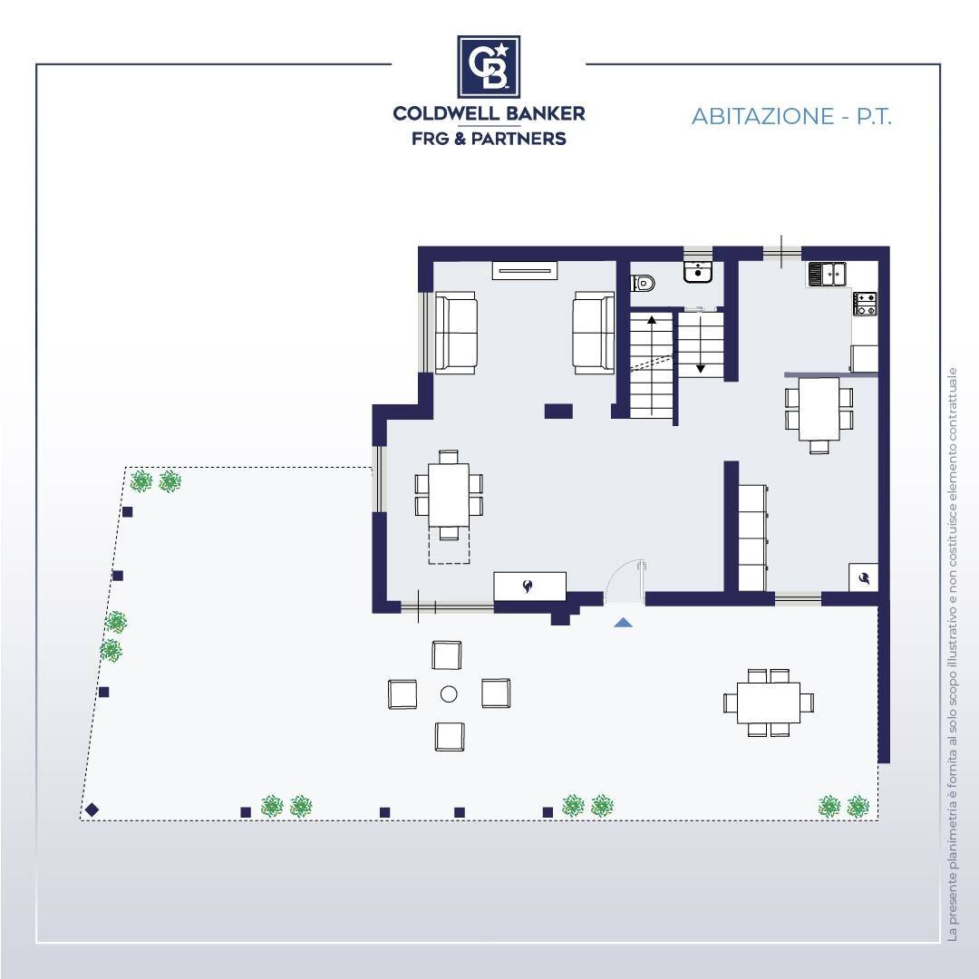 Foto 39 - Villa Via del Colle, Carbognano - planimetria 1