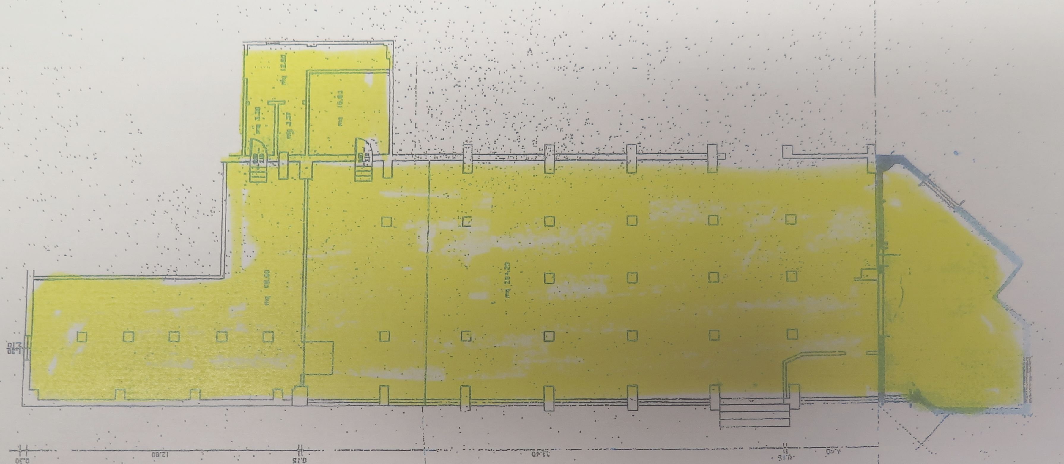 Warehouse Bologna (neighborhood Lame) - floor plans 1