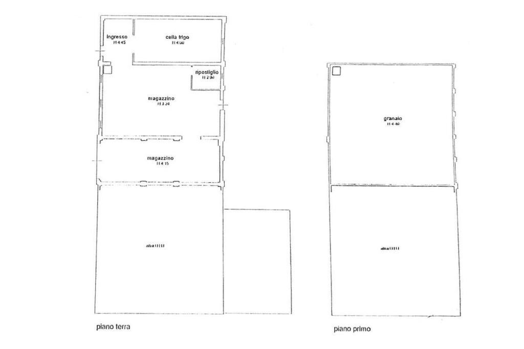 Rustico Via san donato, Granarolo dell'Emilia - planimetria 1