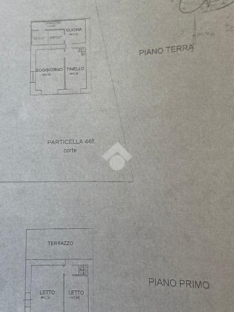 Casa indipendente Via Rontagnano Cossure, Sogliano al Rubicone - planimetria 1