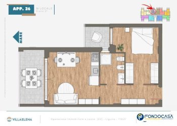 Foto 35 - Monolocale Via Como
 
29, Loano - foto 35