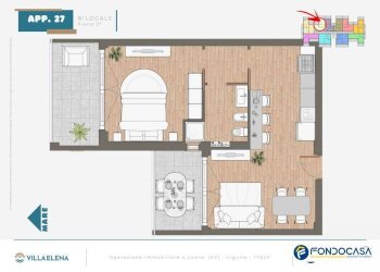 Foto 36 - Monolocale Via Como
 
29, Loano - foto 36