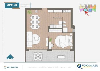 Foto 39 - Monolocale Via Como
 
29, Loano - foto 39