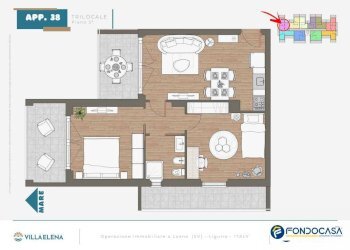 Foto 43 - Monolocale Via Como
 
29, Loano - foto 43