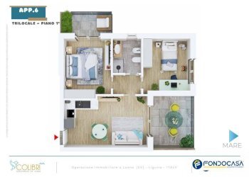 Foto 19 - Trilocale Via Sant'Andrea
 
1, Loano - foto 19