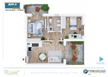 Foto 22 - Trilocale Via Sant'Andrea
 
1, Loano - foto 22