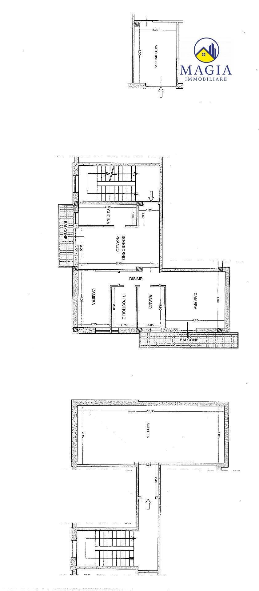 Foto 22 - Quadrilocale 19, Castel di Lama - planimetria 1