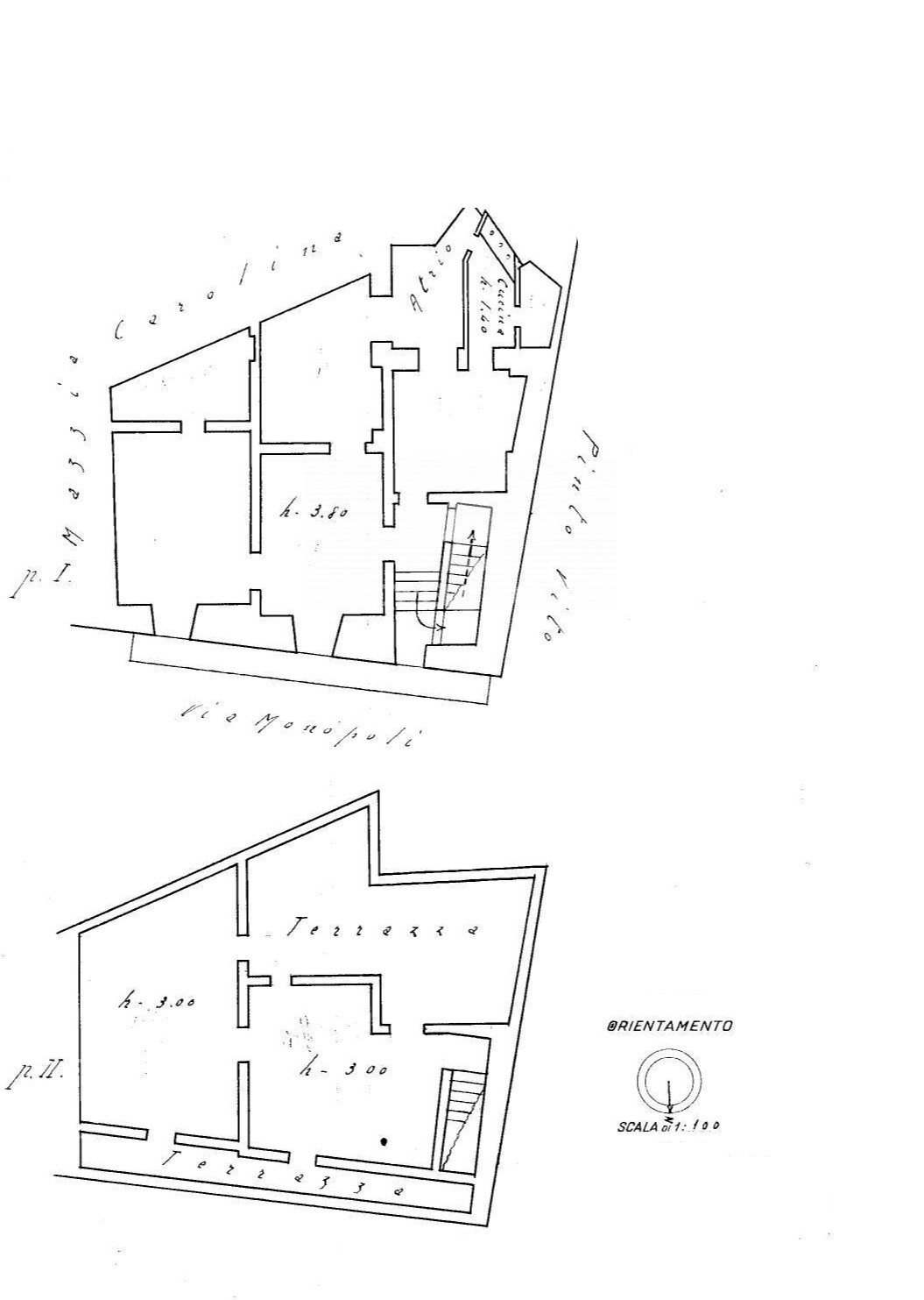 Foto 27 - Independent house via monopoli
 
28, Castellana Grotte - floor plans 1