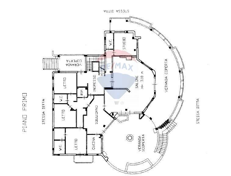 Pianta 2D - Villa Via Brenta
 
48, Augusta - floor plans 1