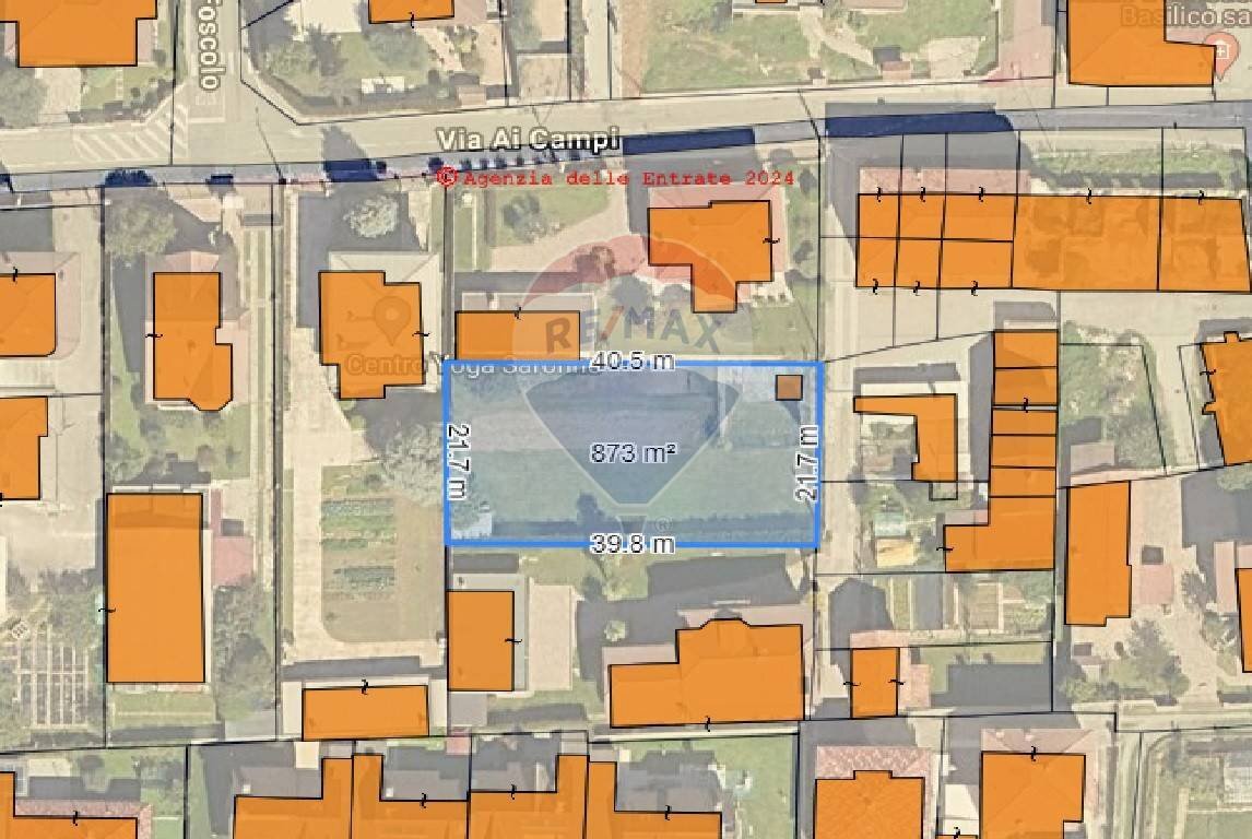 Posizione della mappa - Terreno edificabile Via ai Campi, Cogliate - foto 2