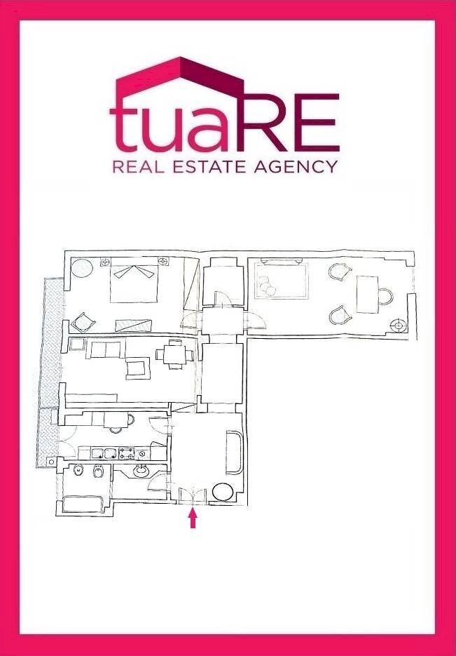 Foto 30 - Trilocale Via Cremona, Roma - planimetria 1