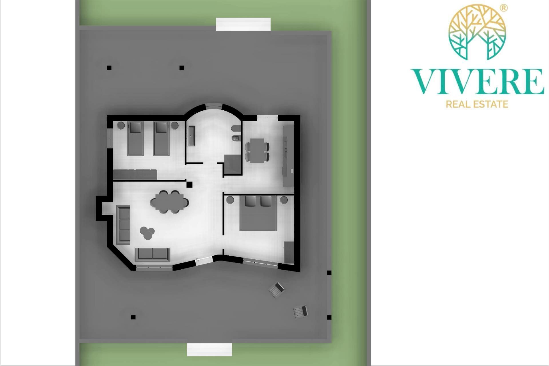 Foto 31 - Villa Via Maestrale, Sant'Anna Arresi - planimetria 1