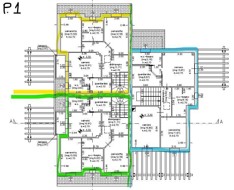 Foto 1 - Villa via de nicola, Pontedera - planimetria 1