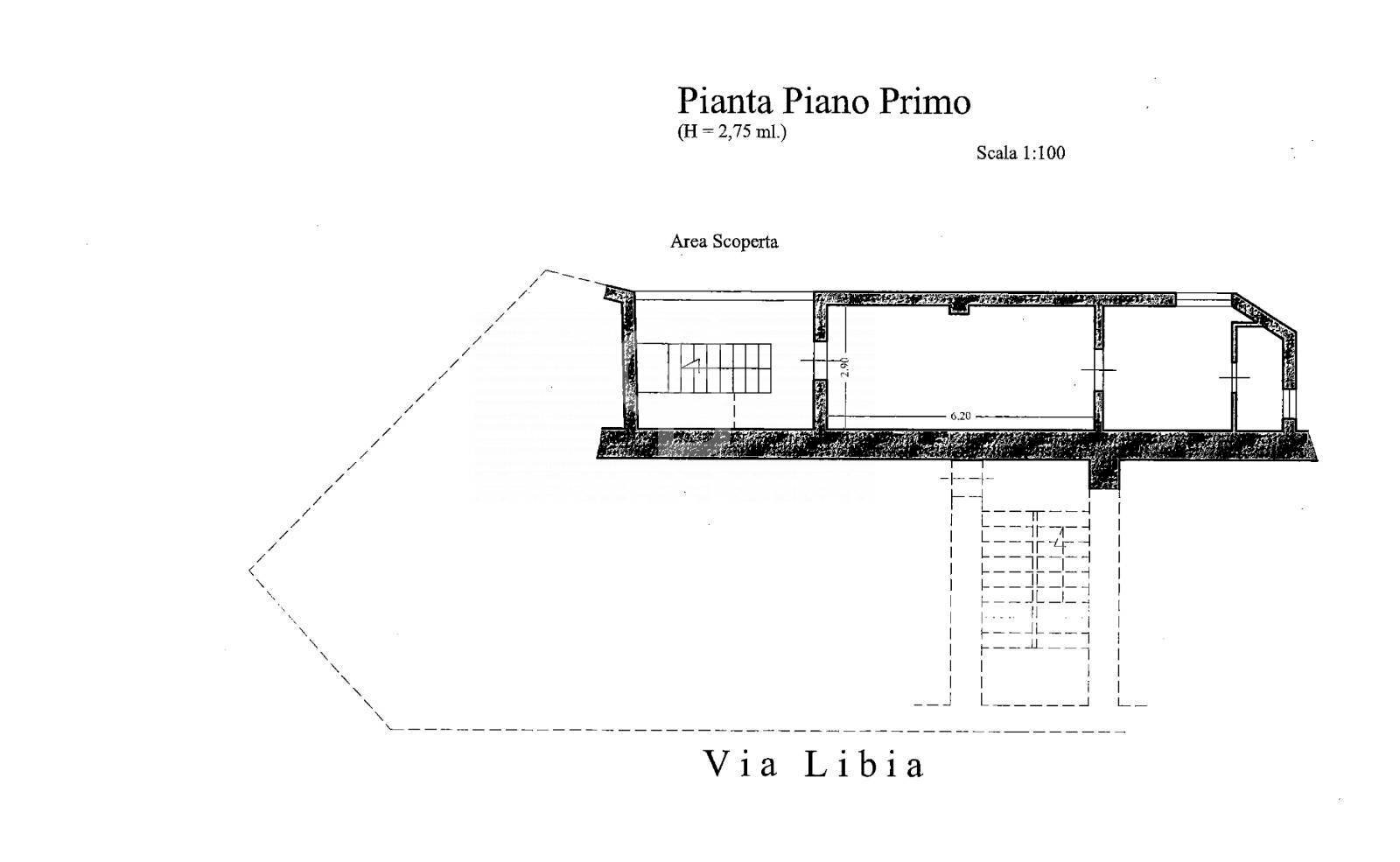 Foto 24 - Trilocale Via Libia
 
28, Andria - planimetria 1