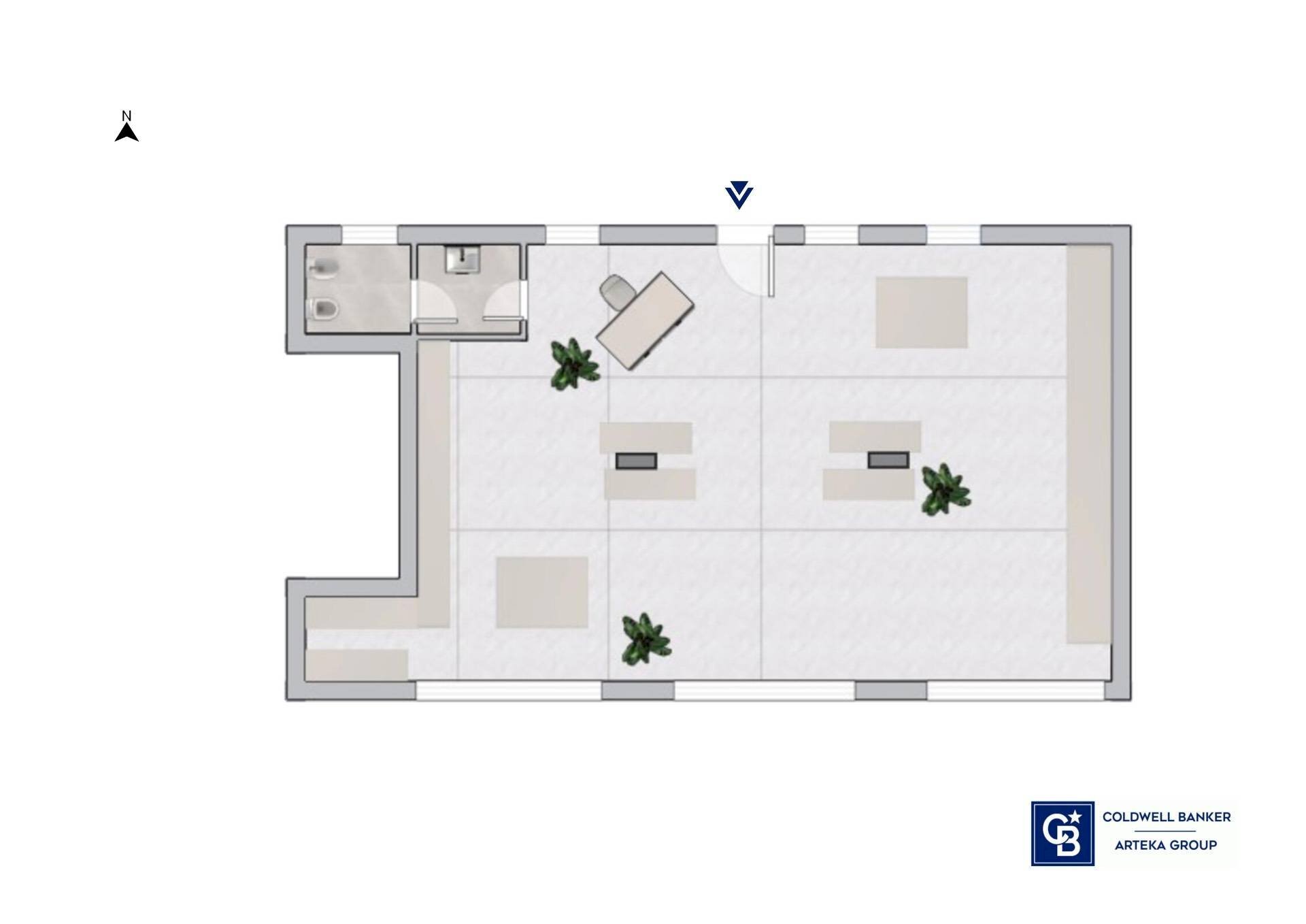 Foto 23 - Negozio via John Fitzgerald Kennedy
 
51, Acireale - planimetria 1