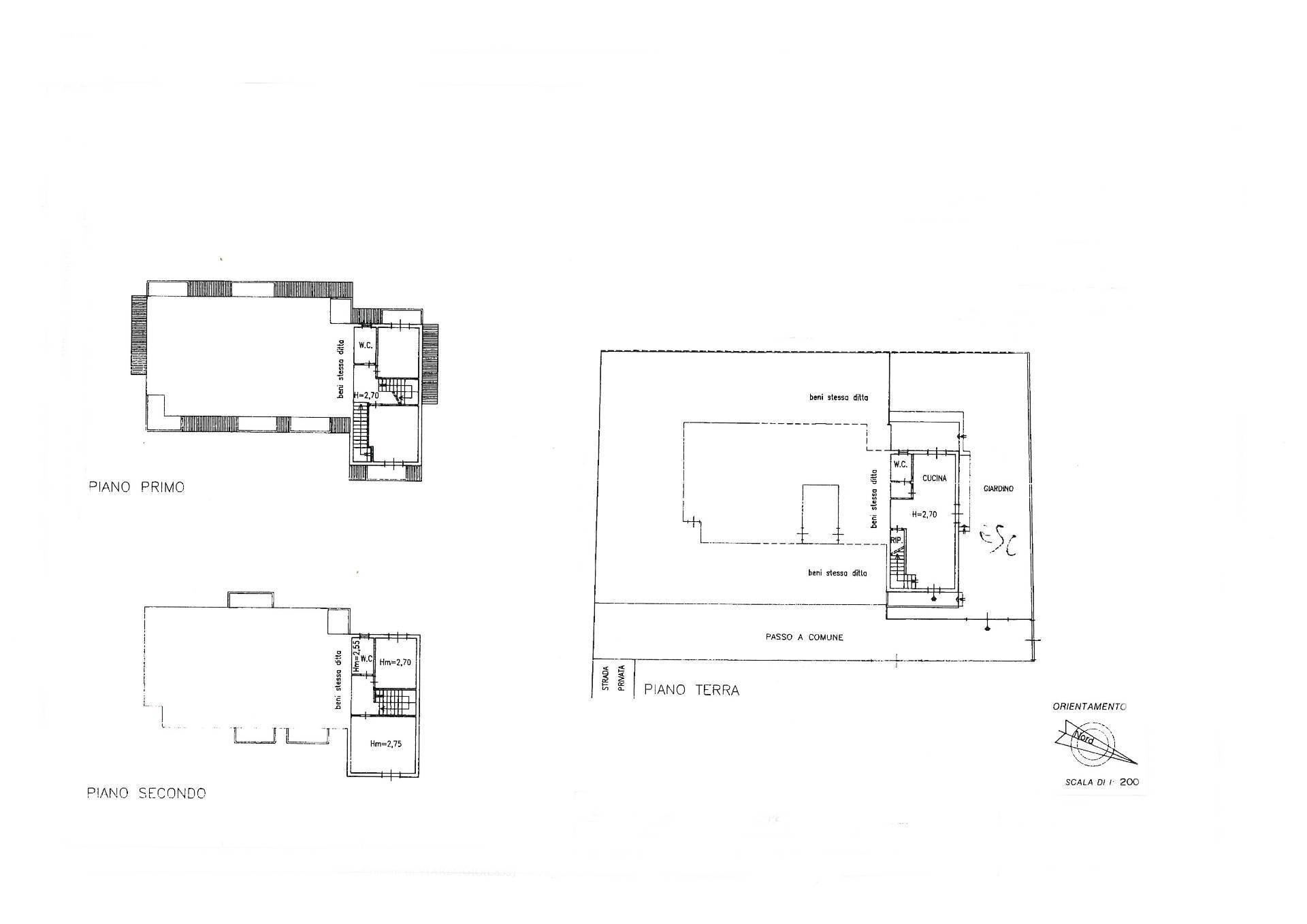 Foto 31 - Casa semi indipendente Quartiere Matteotti, Viareggio - planimetria 1