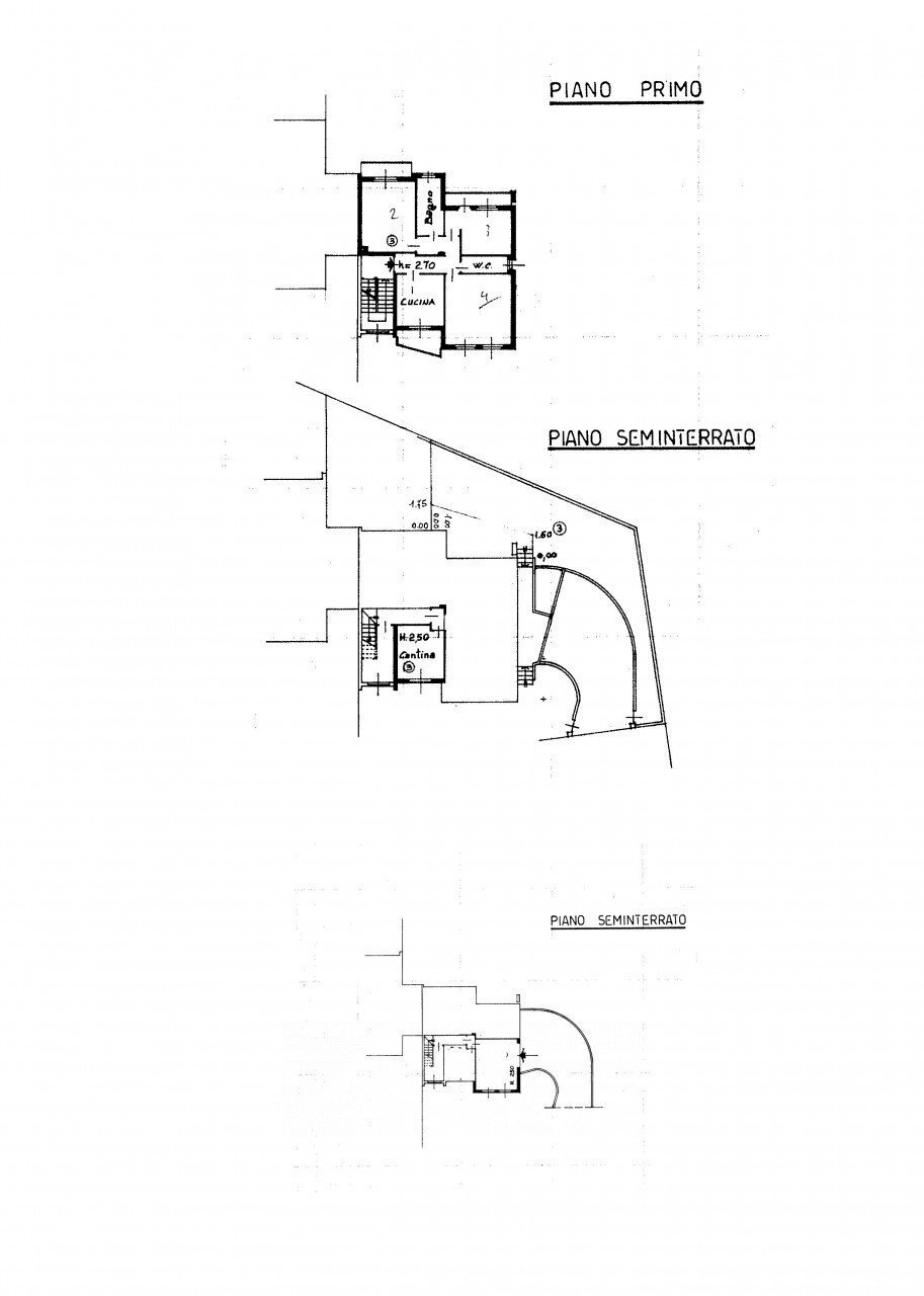 Trilocale via 4 novembre, 10/A, Grignasco - planimetria 1