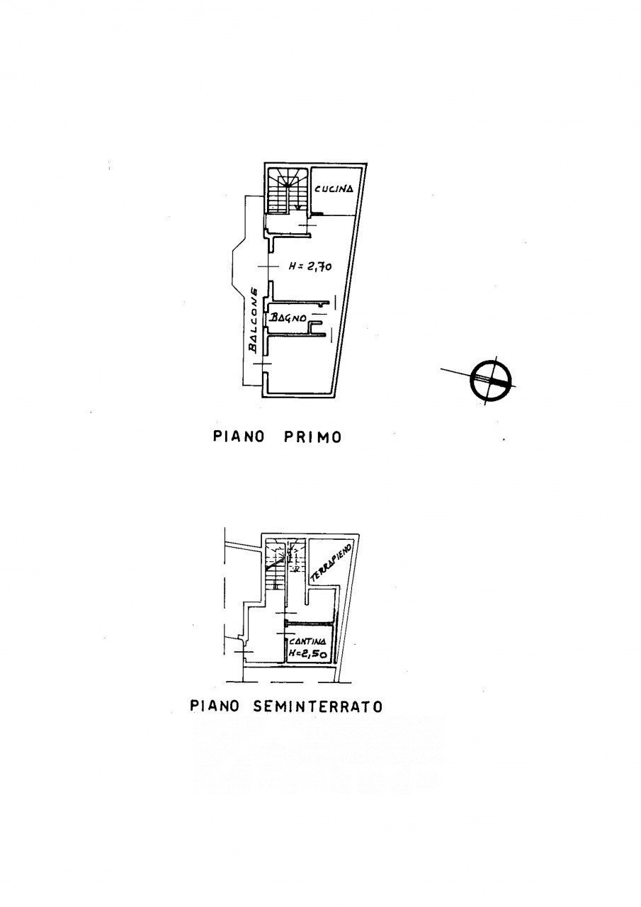 Bilocale via Mattai, 12, Gattinara - planimetria 1