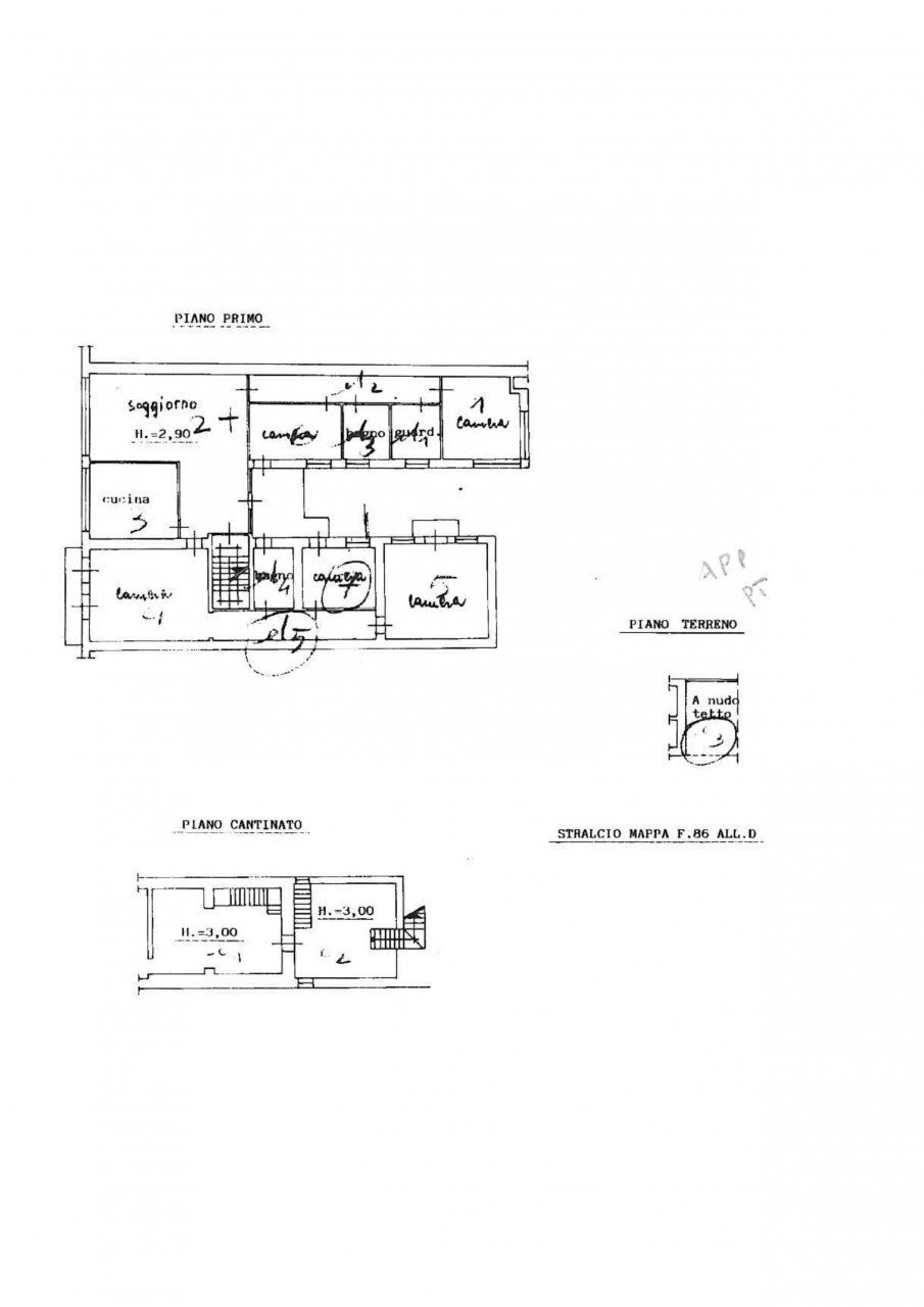 Appartamento corso Giuseppe Garibaldi 21, Gattinara - planimetria 1