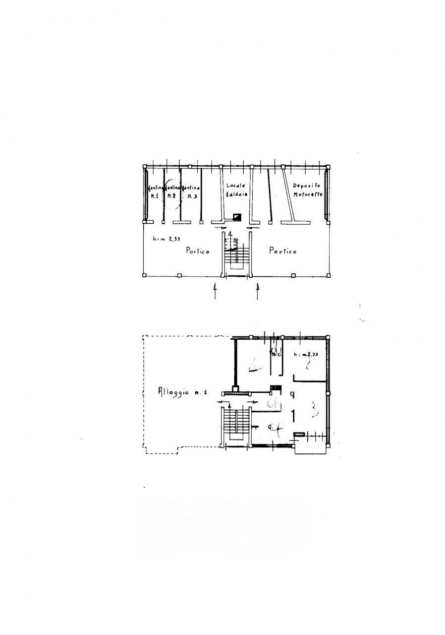 Trilocale via Professor Sella 1, Quarona - planimetria 1