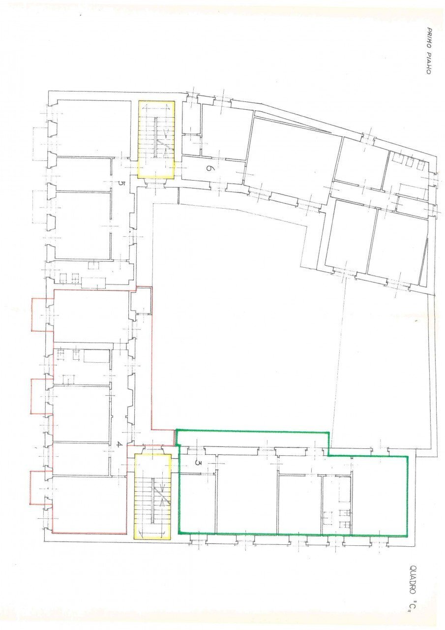 Three-room apartment via roma 33, Brusnengo - floor plans 1