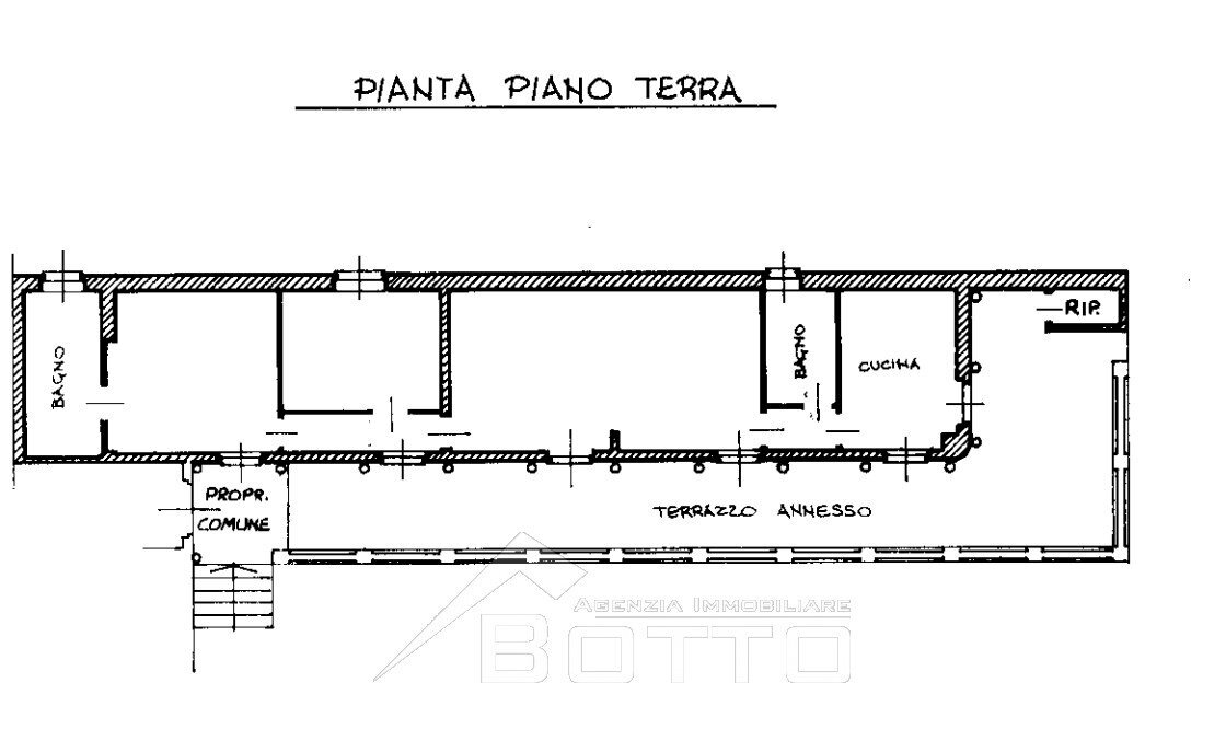 Trilocale via Giuseppe Torchio 10, Serravalle Sesia - planimetria 1