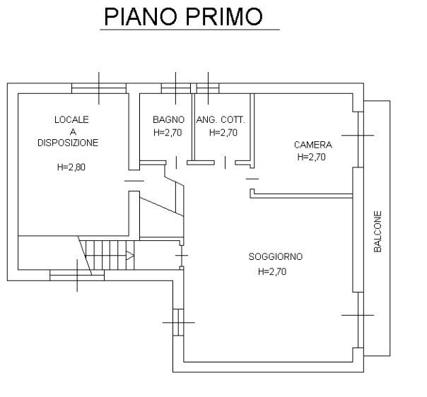 Villa via Gaudenzio Ferrari 93, Ghislarengo - floor plans 1
