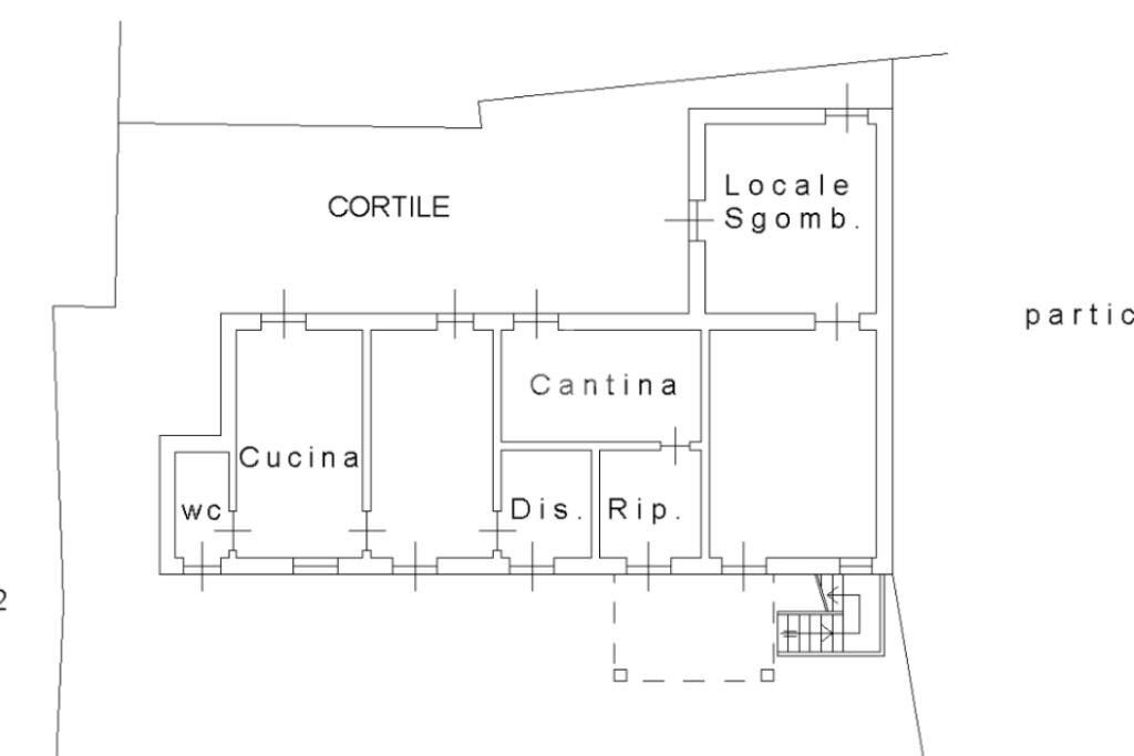 Villa Via della Chiesa, Bra - planimetria 1