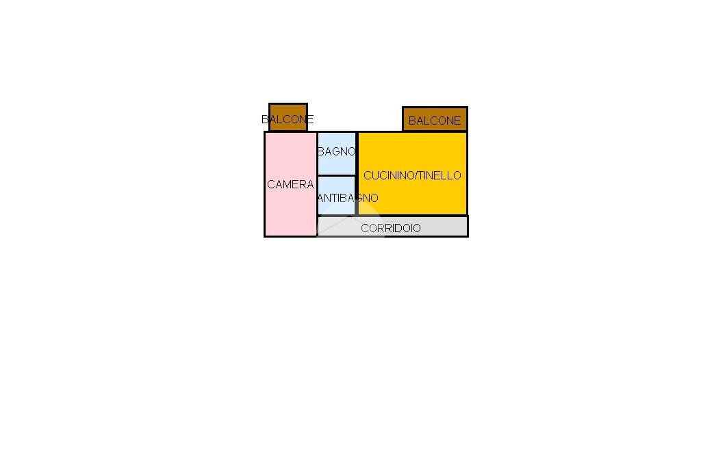 Three-room apartment Via alla Stazione, Salassa - floor plans 1