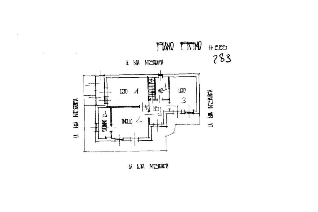 Three-family Villa Borgata Loiri, Giaveno - floor plans 1