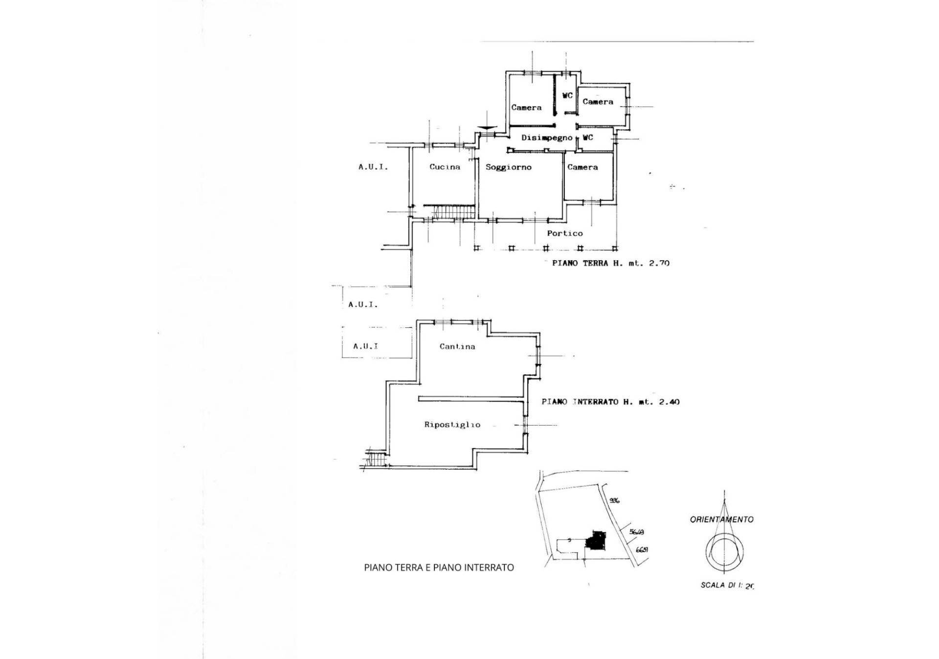 Foto 65 - Villa Via Cervinia
 
15/A, Luino - floor plans 1